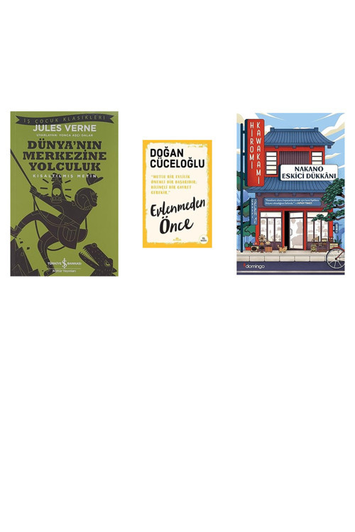 İş Bankası Kültür Yayınları Dünya’Nın Merkezine Yolculuk: Kısaltılmış Metin... +2 Kitap