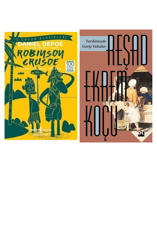 İş Bankası Kültür Yayınları Robinson Crusoe (Kısaltılmış Metin): İş Çocuk Klasikleri 100... +1 Kitap
