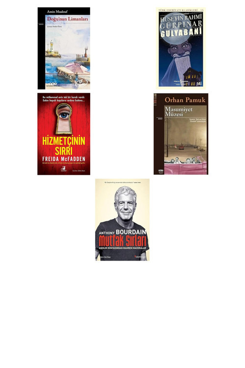 İş Bankası Kültür Yayınları Doğu'Nun Limanları... +4 Kitap