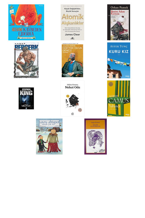 İş Bankası Kültür Yayınları Alevini Kaybeden Ejderha... +10 Kitap