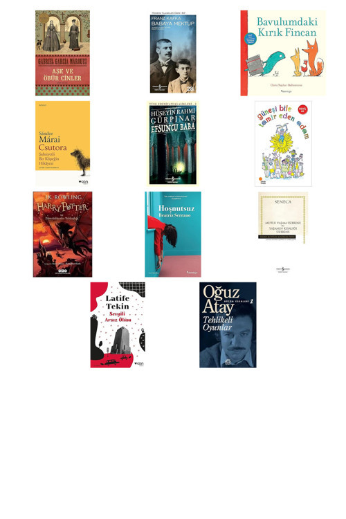 İş Bankası Kültür Yayınları Aşk Ve Öbür Cinler... +10 Kitap