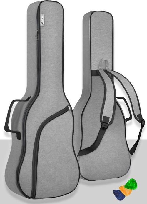 CS-41 Case Akustik Gitar Soft Case Kalın Çanta Kılıf Gigbag (Pena Hediyeli)