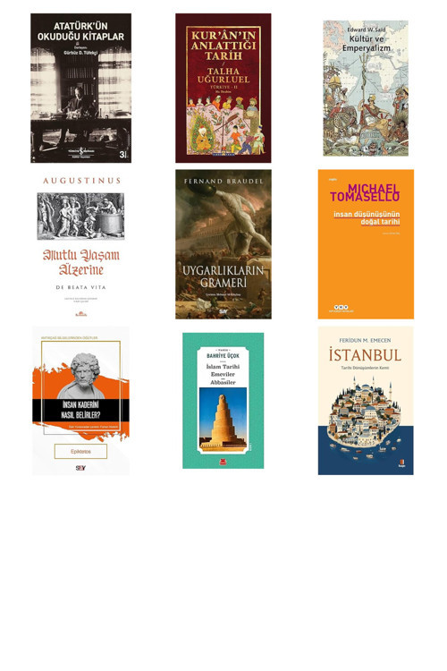 Kapı Yayınları Atatürk’Ün Okuduğu Kitaplar... +8 Tarih Kitabı