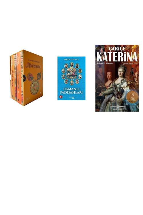 Kapı Yayınları Marifetname 1-2 (Ciltli - Kutulu Set)... +2 Tarih Kitabı
