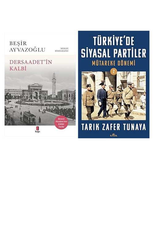 Kapı Yayınları Dersaadet’İn Kalbi: Mekan Biyografisi... +1 Tarih Kitabı