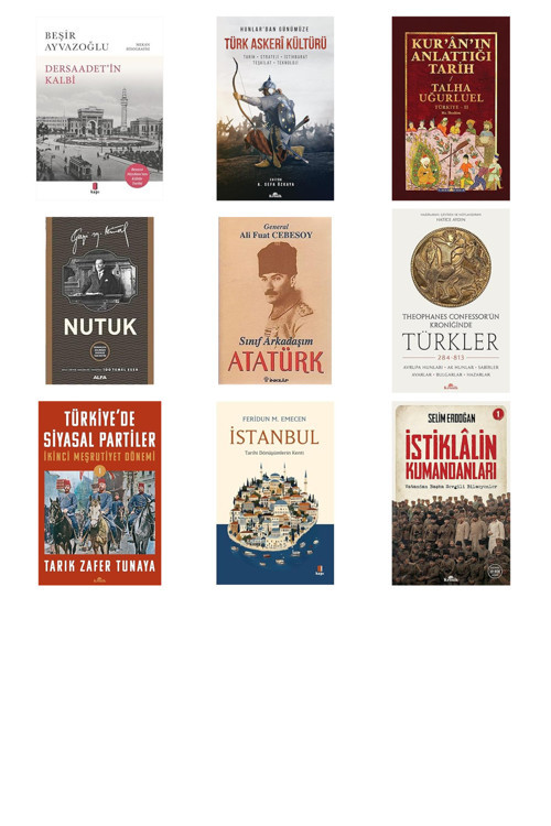 Kapı Yayınları Dersaadet’İn Kalbi: Mekan Biyografisi... +8 Tarih Kitabı