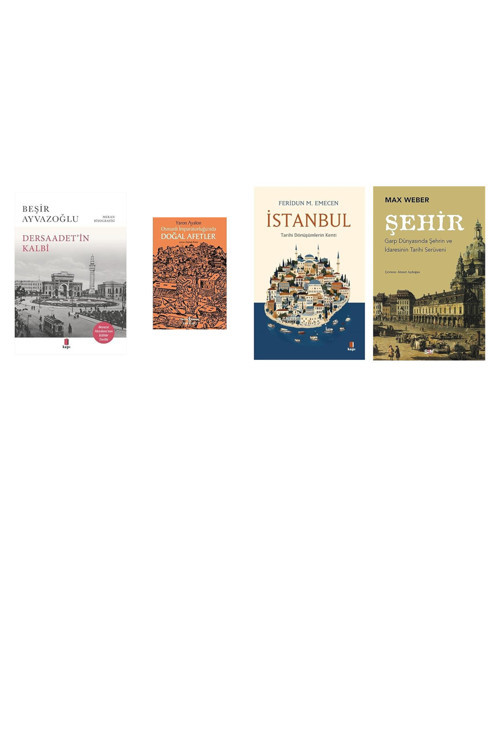 Kapı Yayınları Dersaadet’İn Kalbi: Mekan Biyografisi... +3 Tarih Kitabı