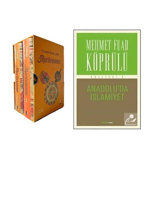 Kapı Yayınları Marifetname 1-2 (Ciltli - Kutulu Set)... +1 Tarih Kitabı