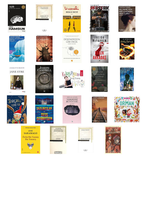 İş Bankası Kültür Yayınları Açlık... +23 Kitap