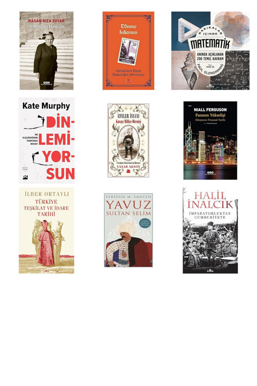 Kapı Yayınları Atatürk’Ten Hatıralar... +8 Tarih Kitabı
