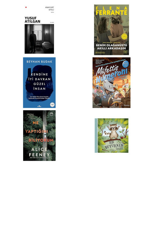 İş Bankası Kültür Yayınları Anayurt Oteli... +5 Kitap