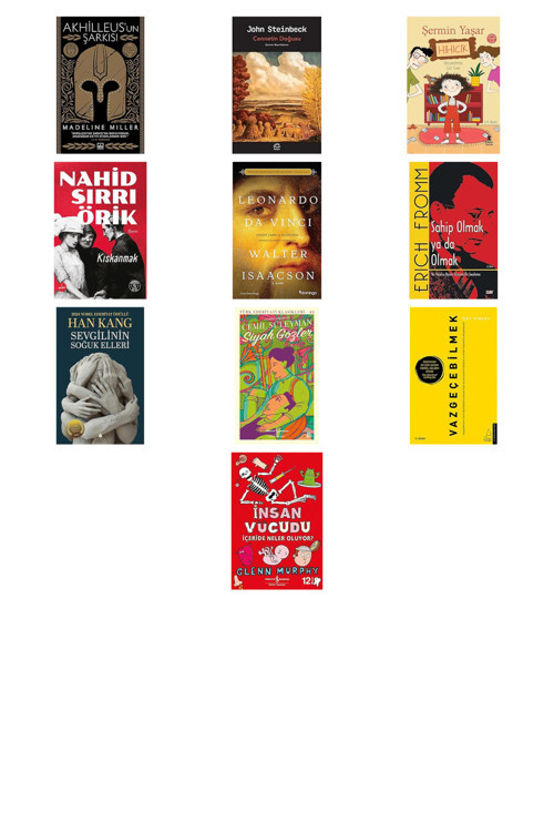 İş Bankası Kültür Yayınları Akhilleus’Un Şarkısı... +9 Kitap