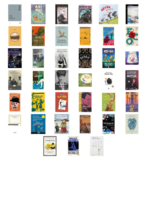 İş Bankası Kültür Yayınları Anılar, Düşler, Düşünceler... +38 Kitap