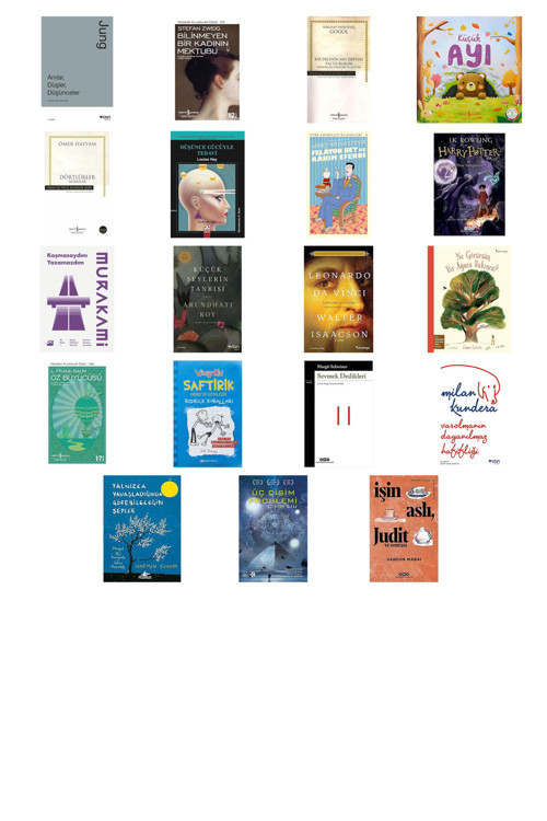İş Bankası Kültür Yayınları Anılar, Düşler, Düşünceler... +18 Kitap