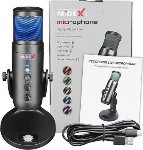 Hype USB Oyuncu ve Yayıncı Mikrofonu (Kayıt Gaming Tiktok Twitch Canlı yayın Discord Youtube)
