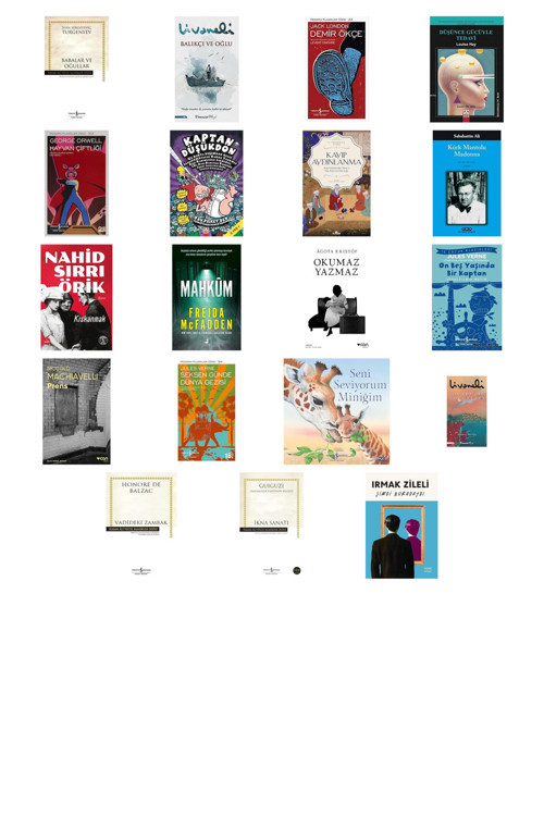 İş Bankası Kültür Yayınları Babalar Ve Oğullar... +18 Kitap