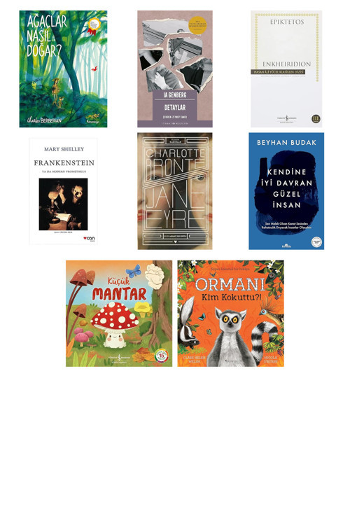 İş Bankası Kültür Yayınları Ağaçlar Nasıl Doğar?... +7 Kitap