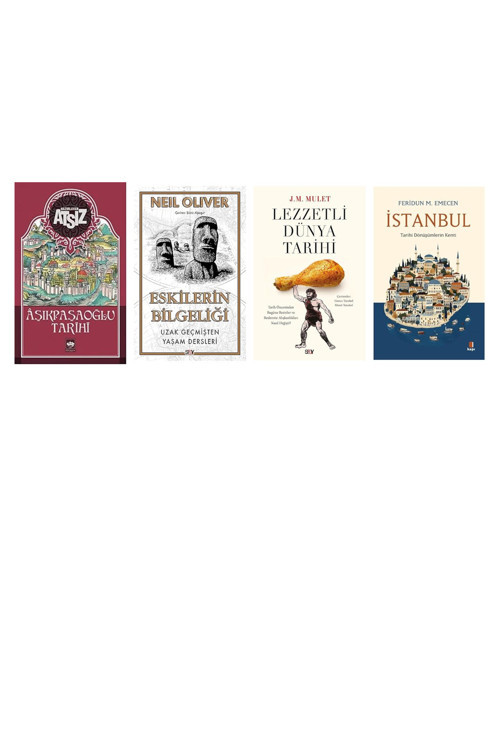 Kapı Yayınları Aşıkpaşaoğlu Tarihi... +3 Tarih Kitabı