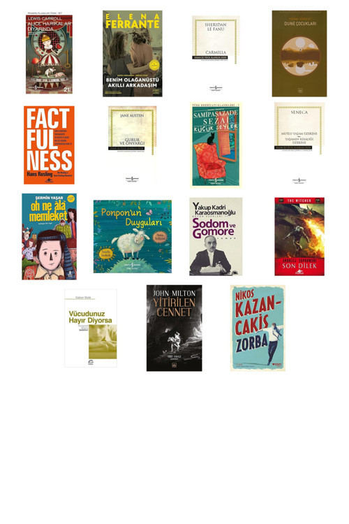 İş Bankası Kültür Yayınları Alice Harikalar Diyarında: Modern Klasikler Dizisi - 97... +14 Kitap