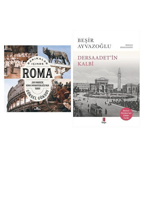 Kapı Yayınları Dakikalar İçinde Roma: 200 Maddede Roma İmparatorluğu’Nun Ta... +1 Tarih Kitabı