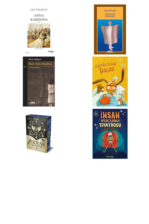 İş Bankası Kültür Yayınları Anna Karenina (2 Cilt Takım)... +5 Kitap