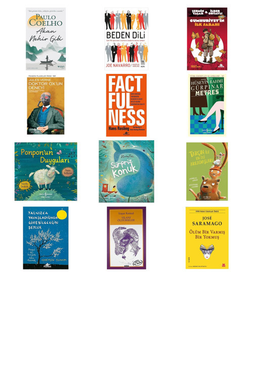 İş Bankası Kültür Yayınları Akan Nehir Gibi... +11 Kitap