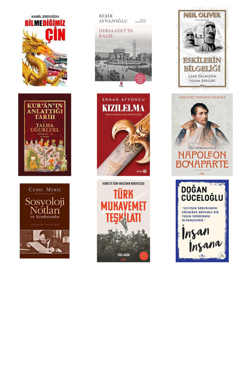 Kapı Yayınları Bilmediğimiz Çin... +8 Tarih Kitabı