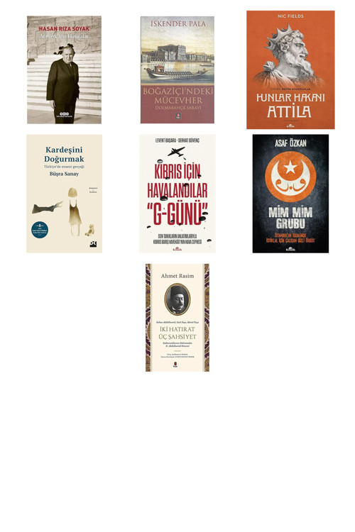 Kapı Yayınları Atatürk’Ten Hatıralar... +6 Tarih Kitabı