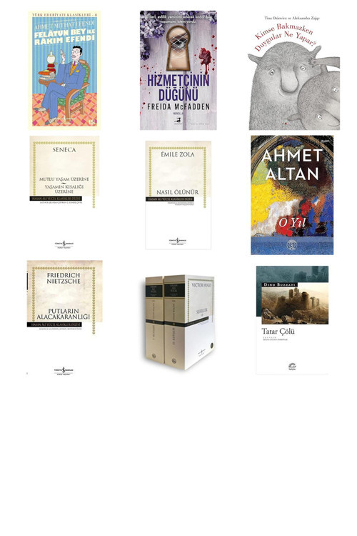İş Bankası Kültür Yayınları Felatun Bey İle Rakim Efendi: Günümüz Türkçesiyle... +8 Kitap