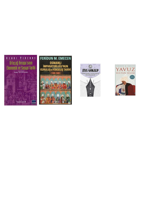 Kapı Yayınları Ortaçağ Avrupa’Sının Ekonomik Ve Sosyal Tarihi... +3 Tarih Kitabı