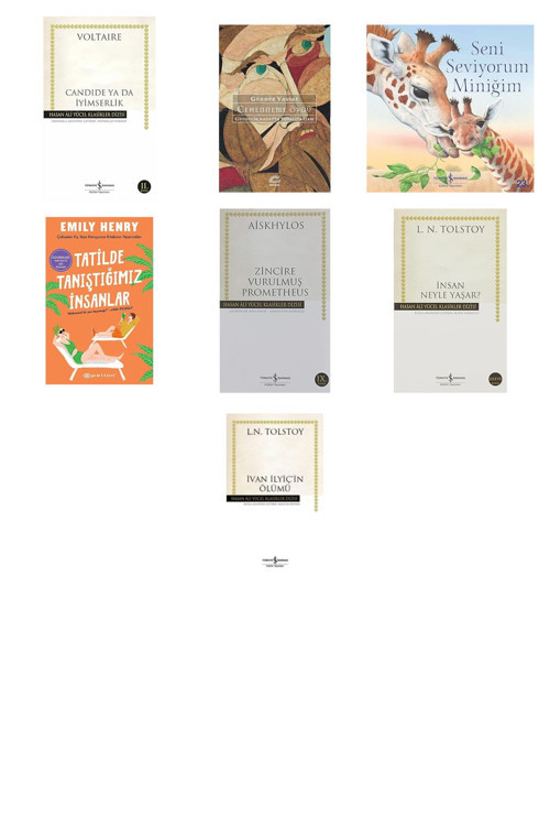 İş Bankası Kültür Yayınları Candide Ya Da İyimserlik... +6 Kitap