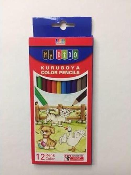 My Dido MYK03 Kuru Boya Kalmi Jumbo Tam Boy 12 Renk