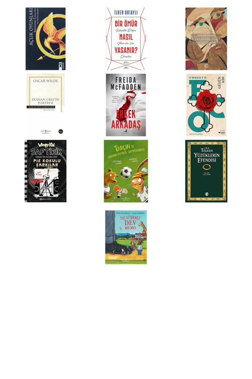 İş Bankası Kültür Yayınları Açlık Oyunları - 1... +9 Kitap