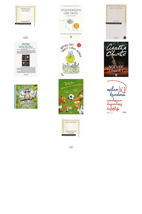 İş Bankası Kültür Yayınları Carmilla... +9 Kitap