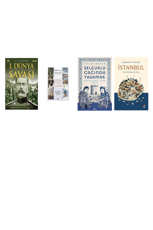 Kapı Yayınları I. Dünya Savaşı - En Kapsamlı Görsel Rehber (Ciltli): Sarayb... +3 Tarih Kitabı