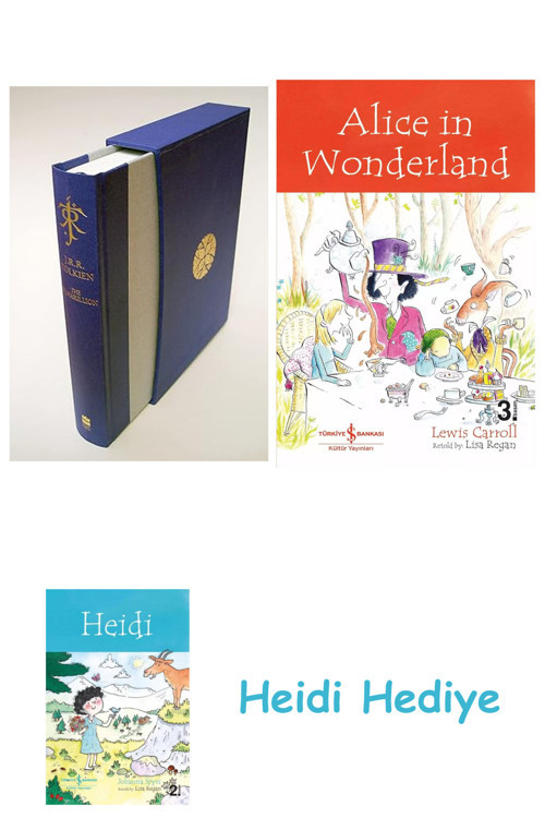 Bloomsbury The Silmarillion: 30Th Anniversary + Alice İn Wonderland + Heidi