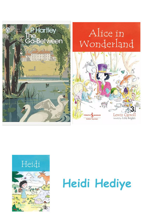 Bloomsbury The Go-Between + Alice İn Wonderland + Heidi