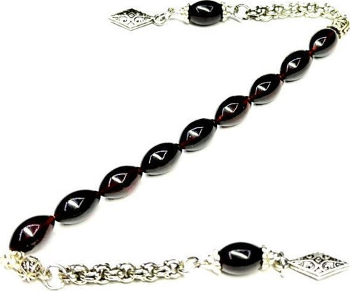 Beyzi Model 7-11mm Ateş Sıkma Kehribar Zaza Tesbih