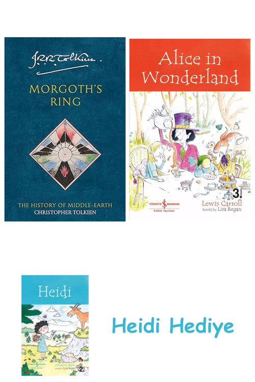 Bloomsbury Morgoth’S Ring: Book 10 + Alice İn Wonderland + Heidi