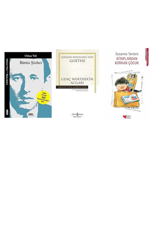 İş Bankası Kültür Yayınları Bütün Şiirleri - Orhan Veli... +2 Kitap