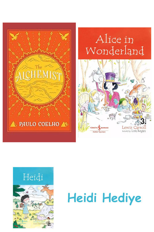 Bloomsbury The Alchemist + Alice İn Wonderland + Heidi
