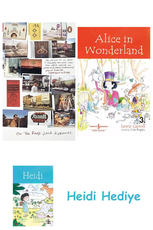 Bloomsbury On The Road + Alice İn Wonderland + Heidi