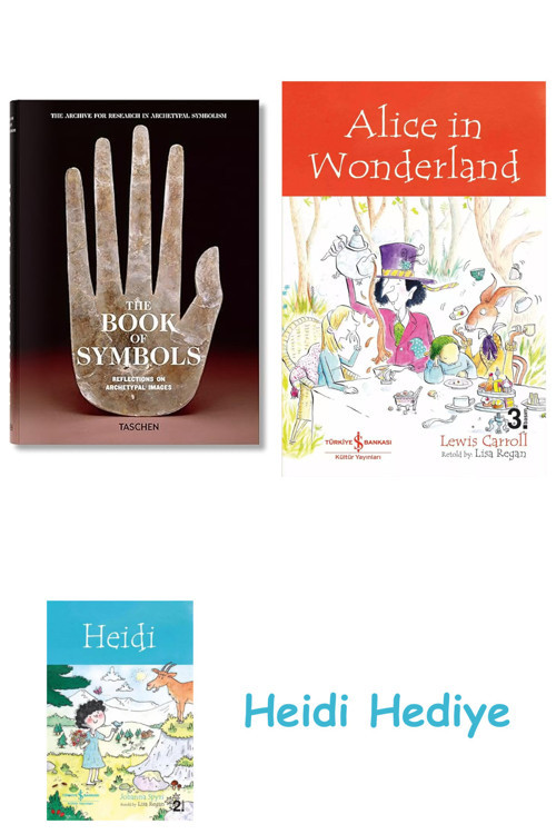 Bloomsbury The Book Of Symbols. Reflections On Archetypal Images + Alice İn Wonderland + Heidi