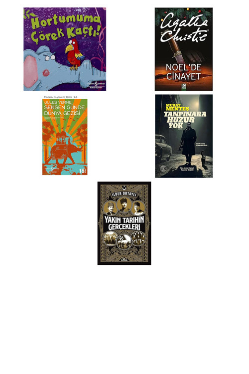 İş Bankası Kültür Yayınları Hortumuma Çörek Kaçtı... +4 Kitap