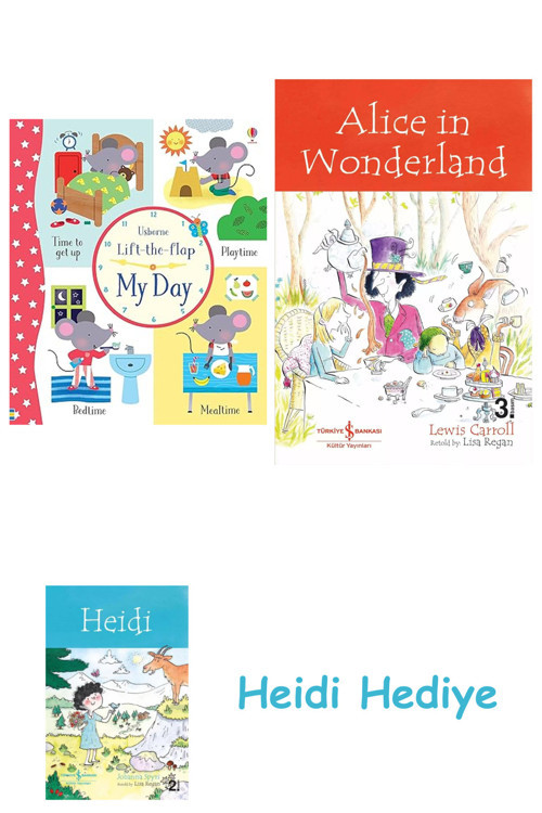Bloomsbury Usb - Ltf My Day + Alice İn Wonderland + Heidi