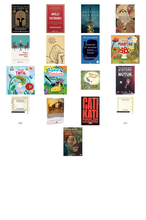 İş Bankası Kültür Yayınları Akhilleus’Un Şarkısı... +16 Kitap