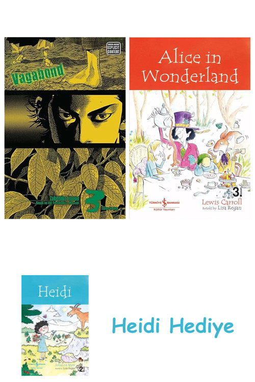 Bloomsbury Vagabond Vız Big Edition 3 + Alice İn Wonderland + Heidi
