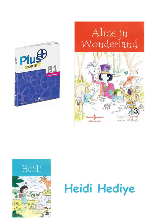Bloomsbury Plus B1 Intermediate: İntermediate + Alice İn Wonderland + Heidi