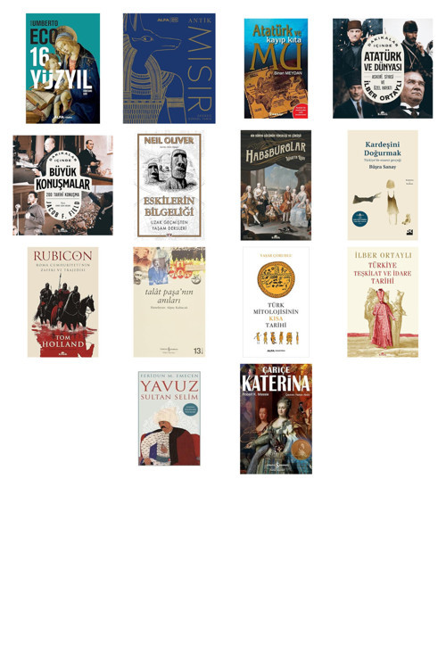 Kapı Yayınları 16. Yüzyıl - Rönesans Çağı (Ciltli)... +13 Tarih Kitabı