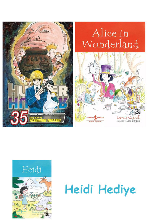 Bloomsbury Hunter X Hunter, Vol. 35: Volume 35 + Alice İn Wonderland + Heidi